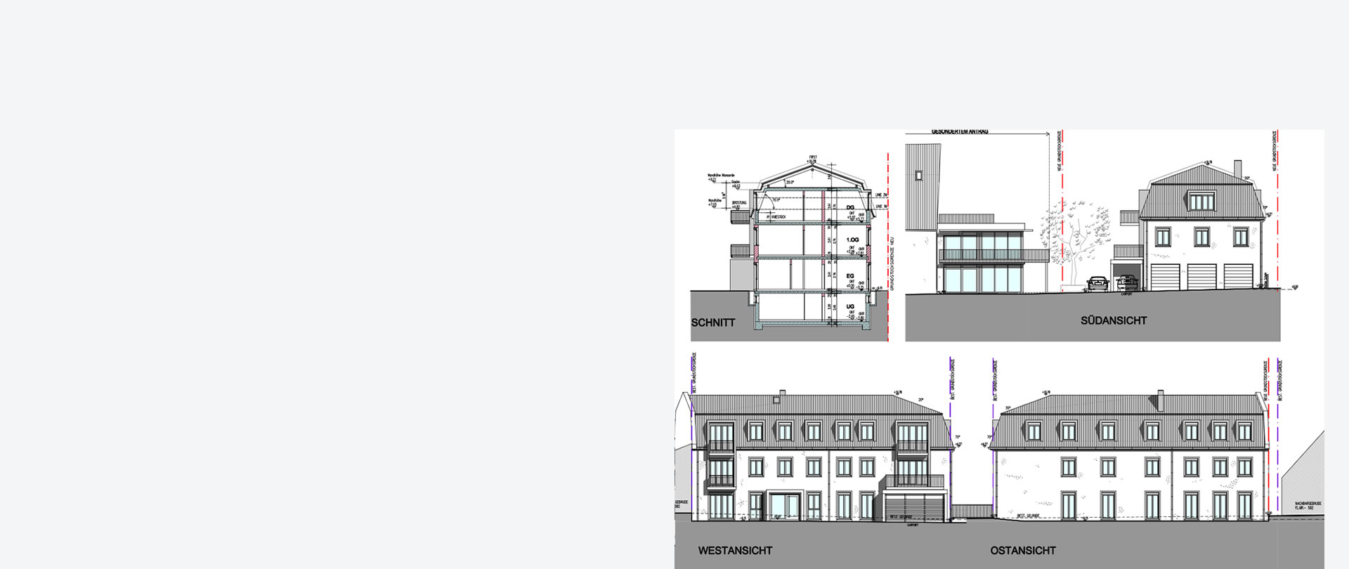 Neubau 6-Familien Wohnhaus